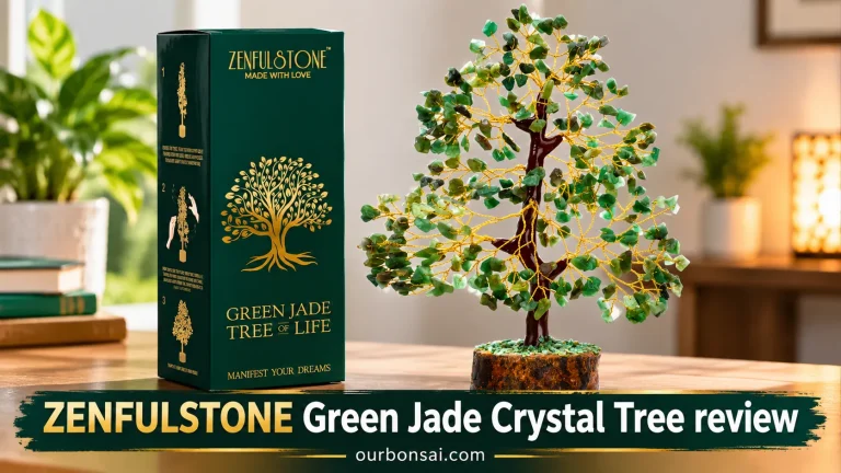 ZENFULSTONE Green Jade Crystal Tree Review