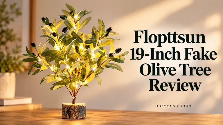 Flopttsun 19-Inch Fake Olive Tree Review