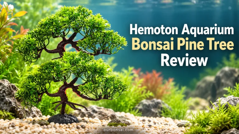 Hemoton Aquarium Bonsai Pine Tree Review