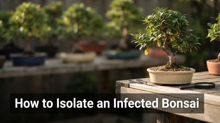 How to Isolate an Infected Bonsai Safely