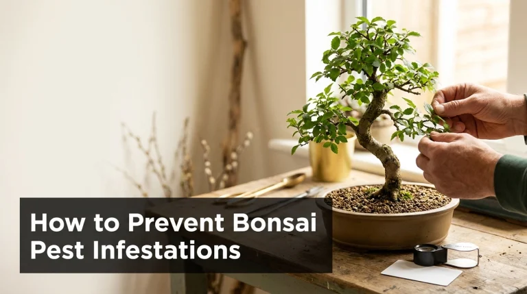 How to Prevent Bonsai Pest Infestations