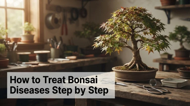 How to Treat Bonsai Diseases Step by Step