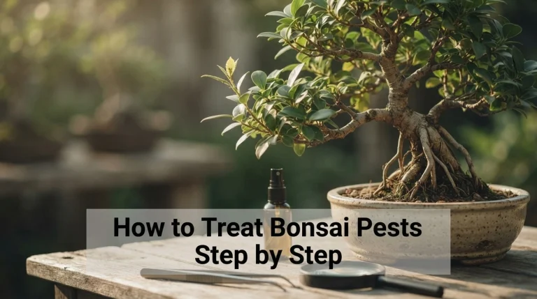 How to Treat Bonsai Pests Step by Step