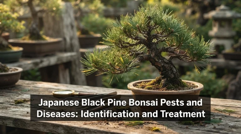 Japanese Black Pine Bonsai Pests and Diseases