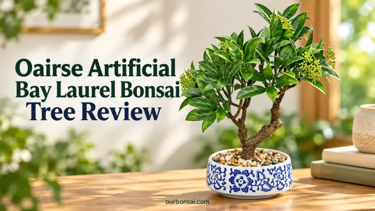 Oairse Artificial Bay Laurel Bonsai Tree Review