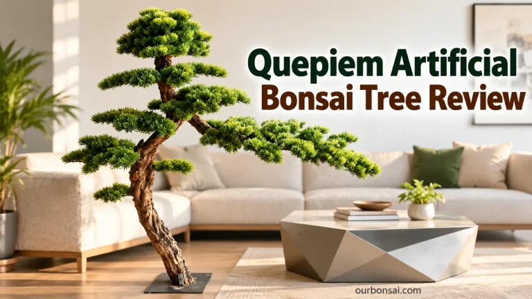 Quepiem Artificial Bonsai Tree Review