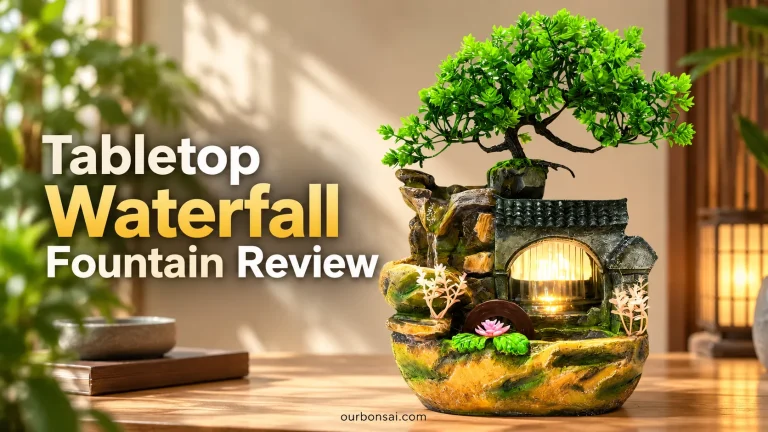 Tabletop Waterfall Fountain Review